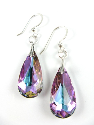 Moondrops Purple Earrings