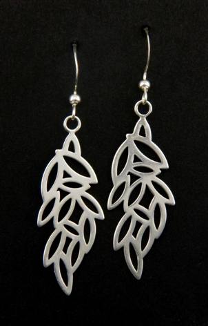 Wild Blossom Earrings-Sterling Silver wild blossom earrings