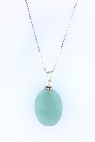 Amazonite Beauty Necklace-Amazonite necklace