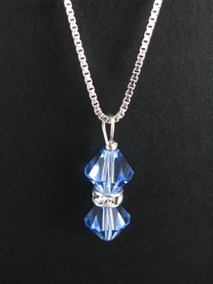 Duo Sapphire Necklace-