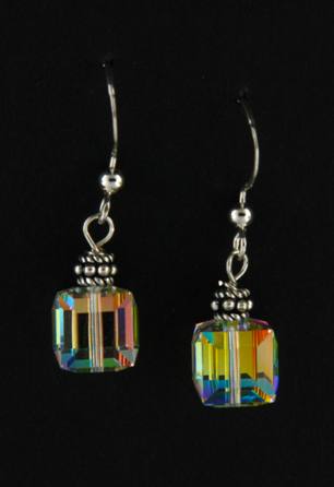 Cube Drop Earrings