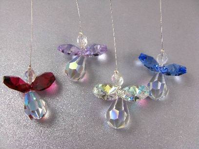 Crystal Angels-Hanging Crystal Angels