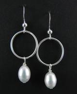 Stylish White Pearls Earrings-Stylish White Pearls Earrings
