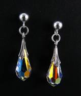 Lancia Earrings - Clear AB-Lancia earrings, swarovski earrings