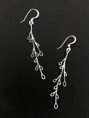 Twigs Earrings-Sterling silver Twigs Earrings