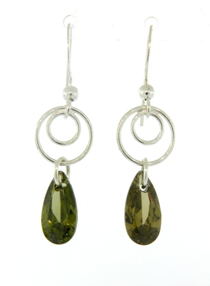 Swirly Drops in Olivine