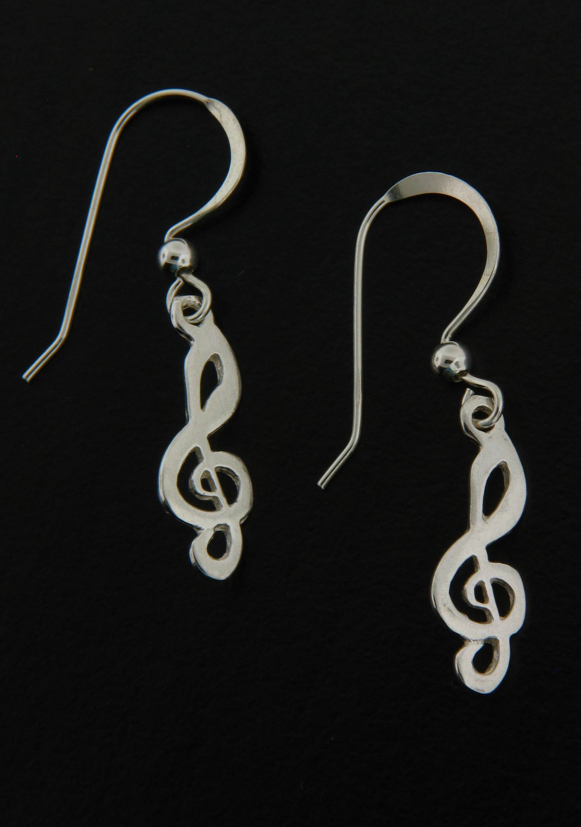 G Clef Earrings