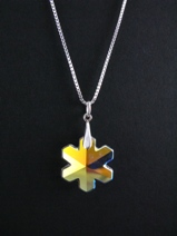 Snowflake Crystal Necklace-