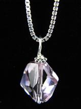 Cosmic Lt. Amethyst Necklace-Cosmic necklace, swarovski crystal necklaces