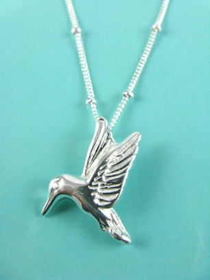 Humming Bird Necklace-Humming bird necklace