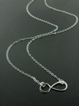 Silver Infinity Necklace
