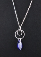 Swirly CZ Velvet Purple-