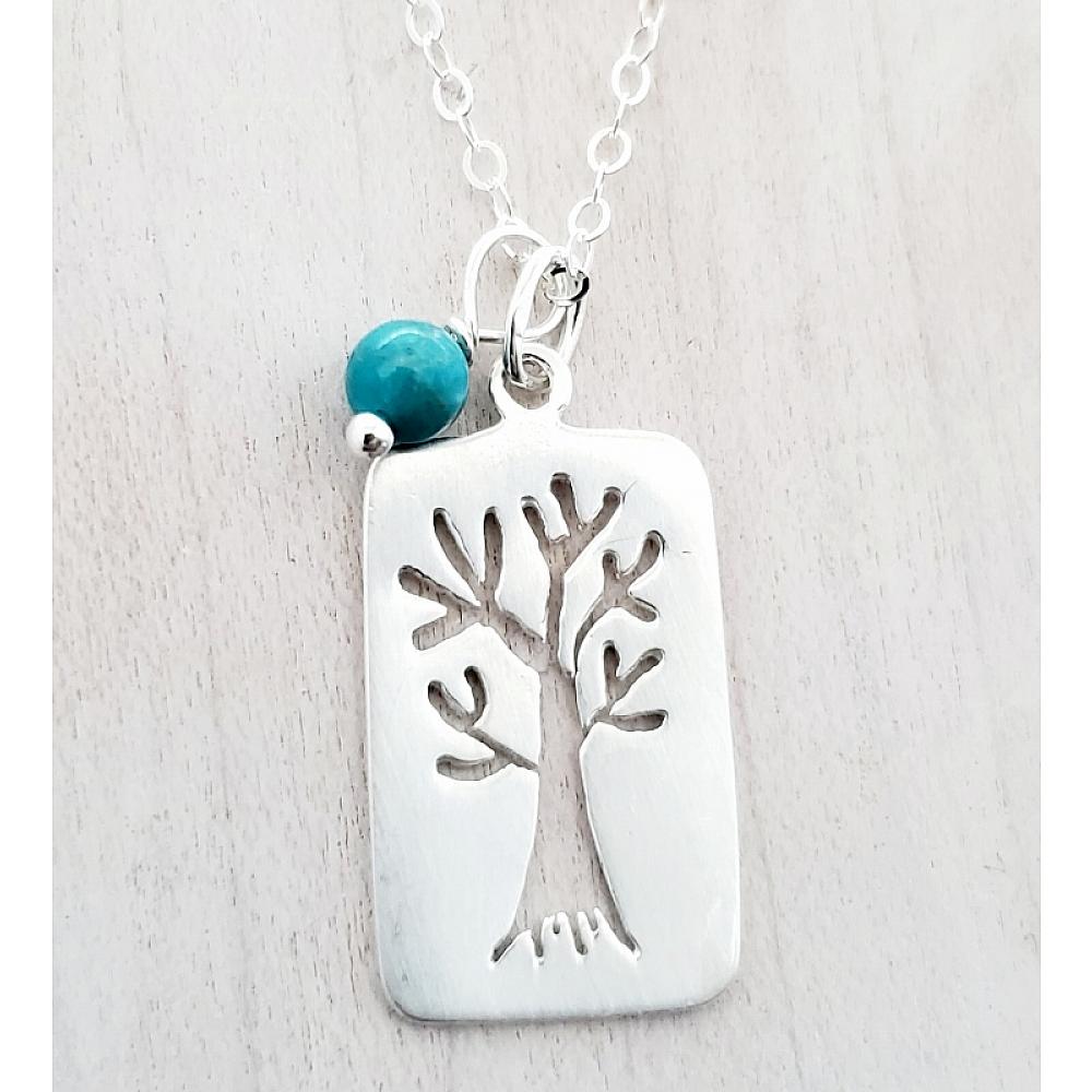 silver tree of life necklace