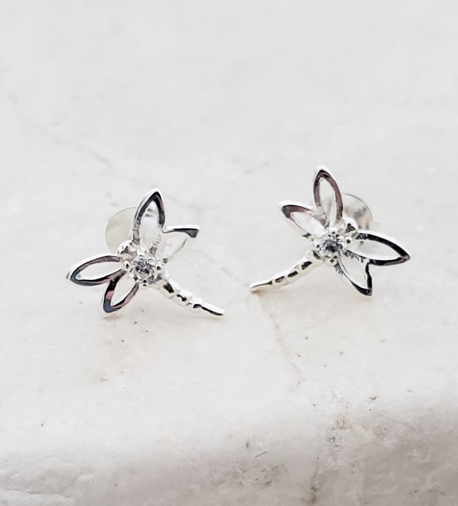 Dragonflies Stud Earrings Jewelry 