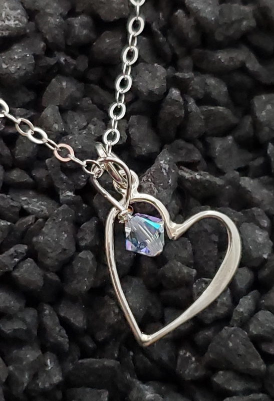 Silver Open Your Heart Necklace