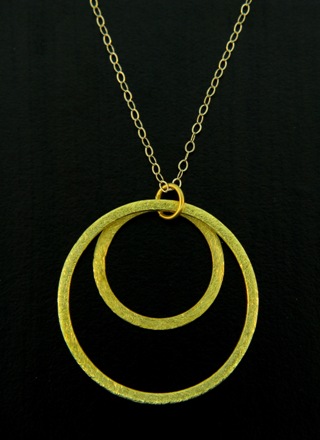 Gold Inner Circle Necklace