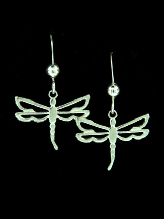Dragonfly Open Work Earrings