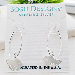 Silver Matte Spotted Bird