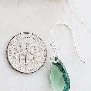 Crystal Briolette Earrings - Erinite