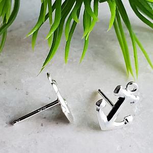 Silver Anchor Studs