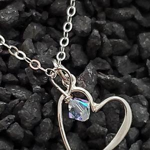 Silver Open Your Heart Necklace