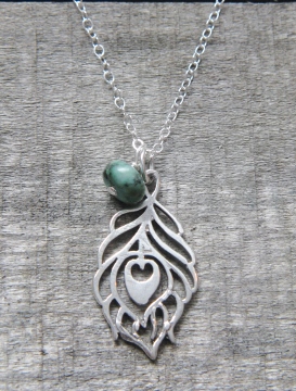 Boho Feather Necklace