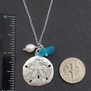 Large Sand Dollar Necklace